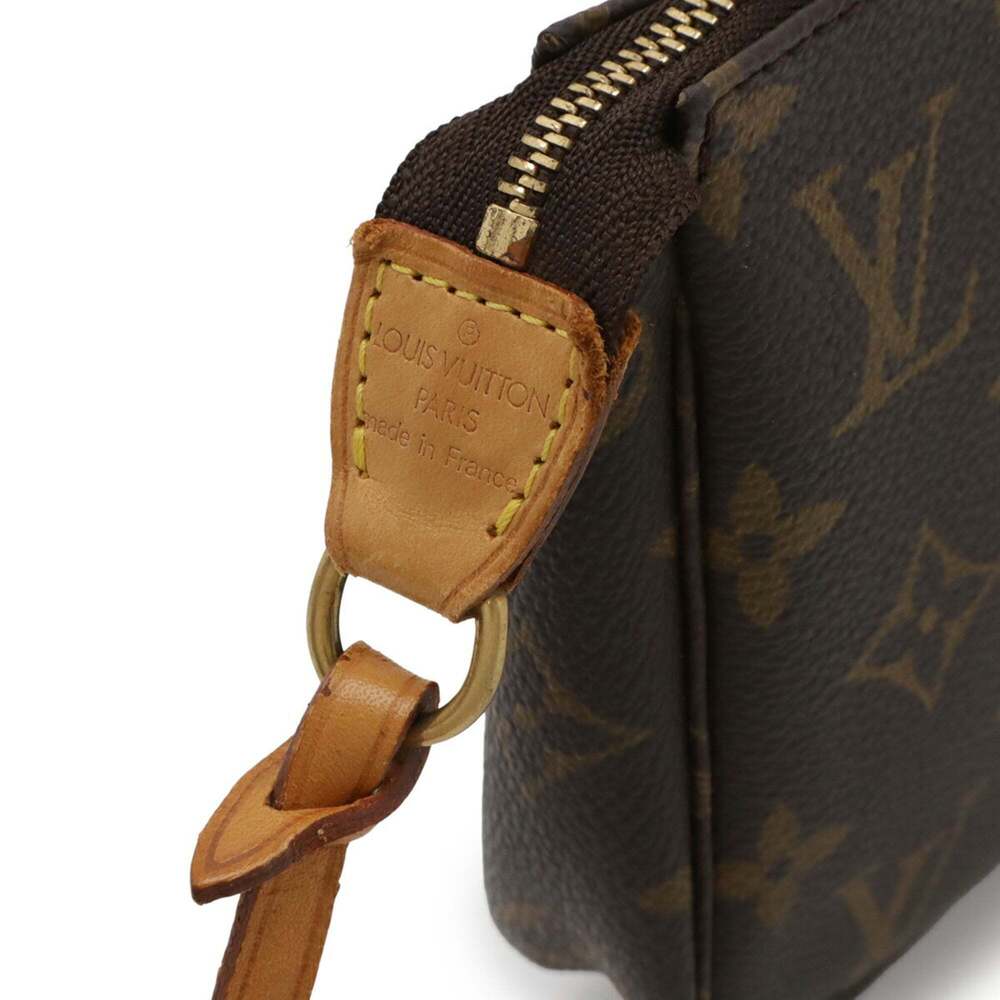 LOUIS VUITTON Brown Monogram Pochette Pouch - Picture 6 of 9